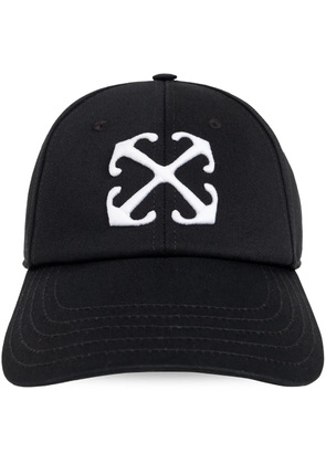 Off-White Arrow Drill-embroidered baseball cap - Black