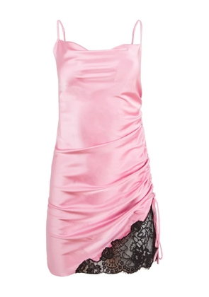 Fleur Du Mal silk-satin dress - Pink