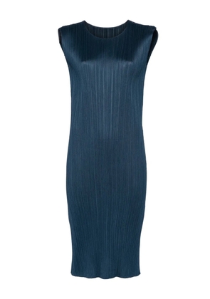 Pleats Please Issey Miyake Monthly Colors: April midi dress - Blue