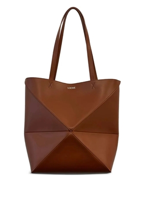 LOEWE medium Puzzle Fold shoulder bag - Brown