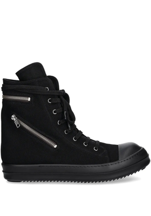Rick Owens DRKSHDW Cargo Sneaks zip-detail sneakers - Black