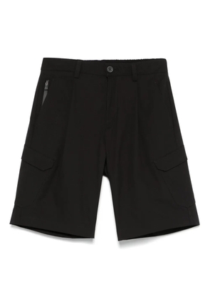 Herno pleat-detailing shorts - Black