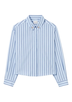 Claudie Pierlot Oversized striped shirt - Blue