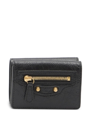 Balenciaga mini City zip wallet - Black
