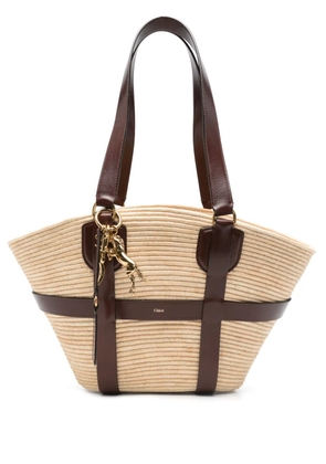 Chloé large Kerala 25 tote bag - Neutrals