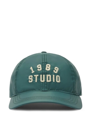 1989 STUDIO logo-embroidered cap - Green
