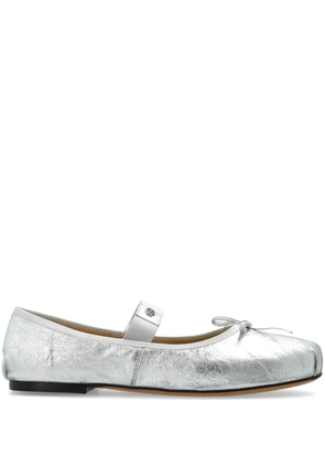 ANINE BING Jolie ballet flats - Silver