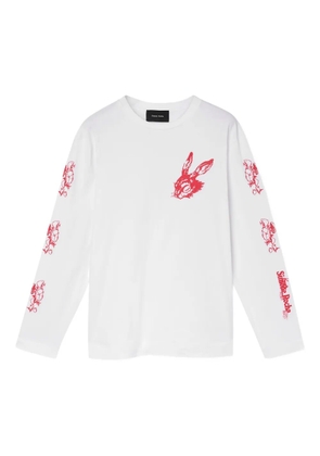 Simone Rocha Tortoise & Hare long-sleeve T-shirt - White