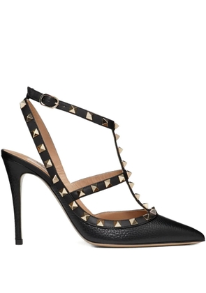 Valentino Garavani 100mm Rockstud caged pumps - Black