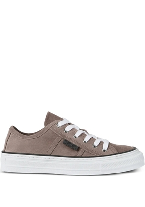 Brunello Cucinelli suede sneakers - Brown