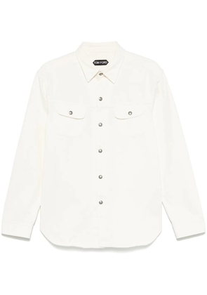 TOM FORD cotton shirt - White