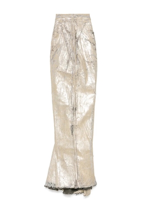 Rick Owens Lido maxi skirt - Gold