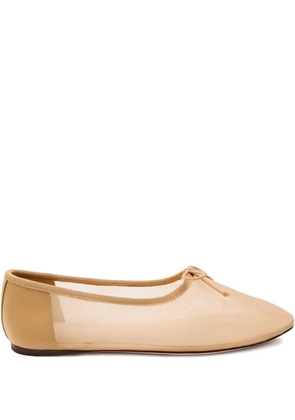 Loeffler Randall Landon bow-detail ballet flats - Brown