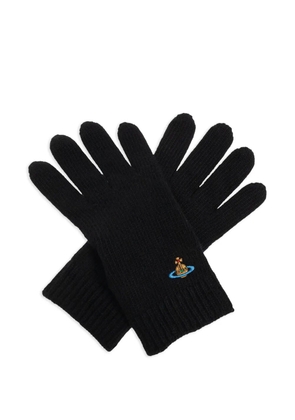 Vivienne Westwood cashmere gloves - Black