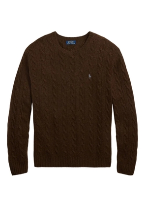 Polo Ralph Lauren cable-knit sweater - Brown