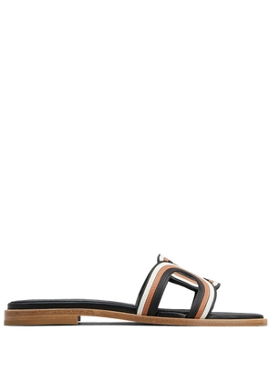 Tod's Kate leather slides - Black