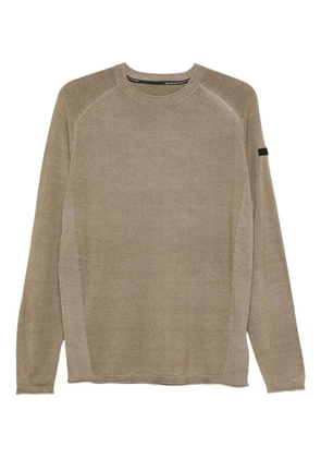 RRD crew-neck top - Neutrals