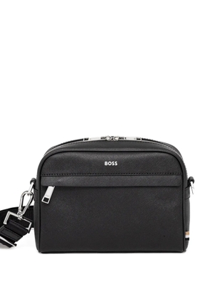 BOSS strap messenger bag - Black