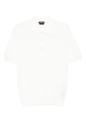 TOM FORD cotton polo shirt - White