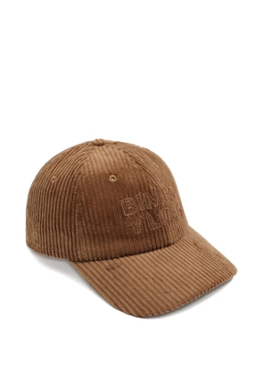 Bimba y Lola corduroy embroidered cap - Brown