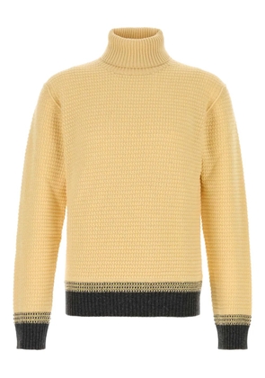 Zegna roll-neck cashmere sweater - Yellow