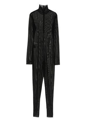 Norma Kamali roll-neck slim-cut catsuit - Black