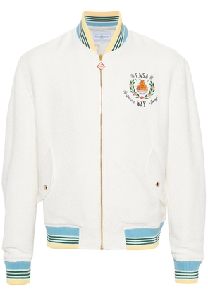 Casablanca Trophy bomber jacket - Neutrals