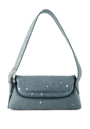 Osoi Folder Brot denim shoulder bag - Blue