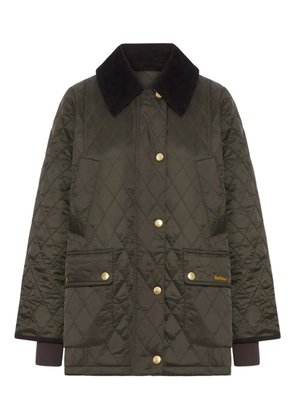 Barbour quilted corduroy-collar jacket - Green
