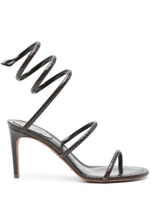 René Caovilla 80mm Cleo sandals - Brown