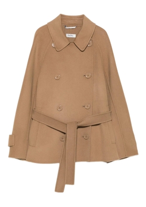 'S Max Mara belted double-breasted coat - Neutrals