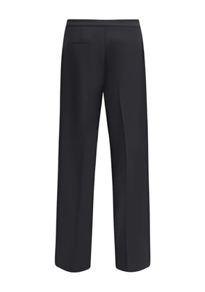 Cruna pleated wide-leg trousers - Black