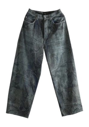 Balenciaga printed jeans - Brown