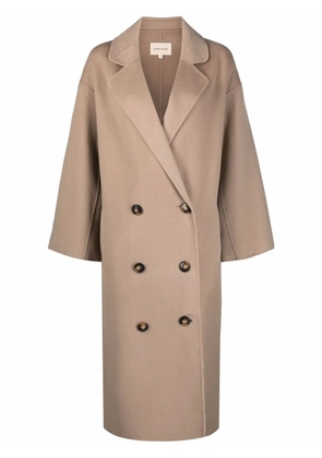 LouLou de Saison double-breasted Borne coat - Neutrals