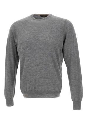 Gran Sasso crew-neck mélange sweater - Grey