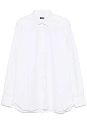 Zegna poplin shirt - White
