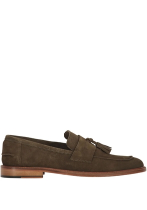 Bruno Magli leather loafers - Brown