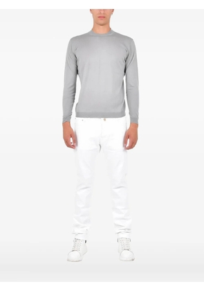 Low Brand crew-neck sweater - Grey