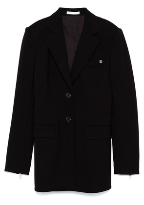 Helmut Lang zip-detailed blazer - Black