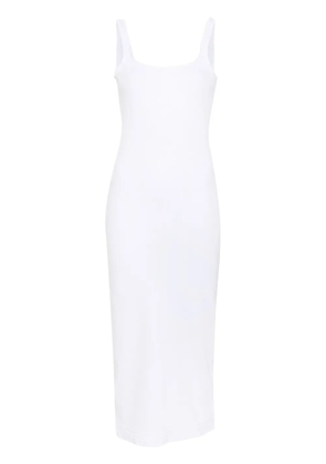 Chloé ruffled stretch-cotton dress - White