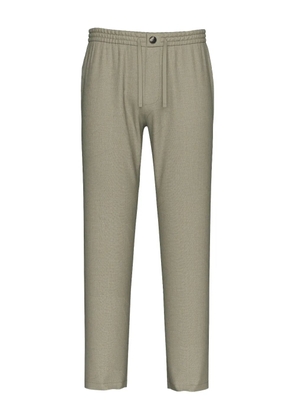 SELECTED elasticated-waist trousers - Neutrals