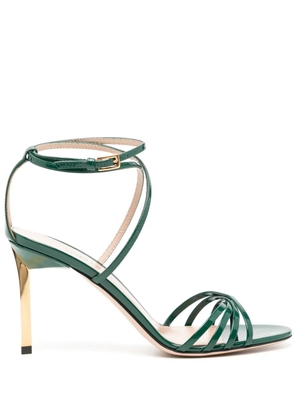 TOM FORD 85mm Ida sandals - Green