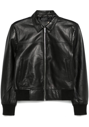 R13 leather jacket - Black