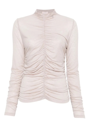 LIU JO wool-blend top - Neutrals