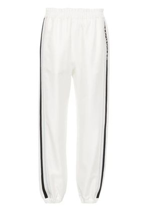 Moncler logo-embroidered track pants - Neutrals