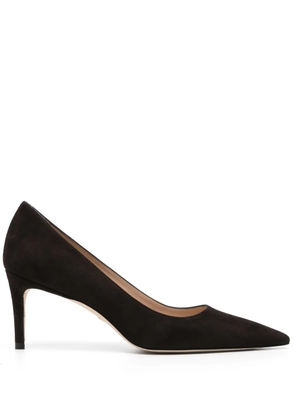 Stuart Weitzman Stuart 75mm suede pumps - Brown