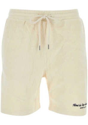 Sporty & Rich Hotel du Cap track shorts - Neutrals