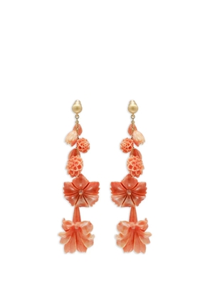 Cult Gaia Giana flower-drop earrings - Gold