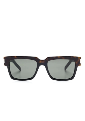 Saint Laurent Eyewear Vadim sunglasses - Brown