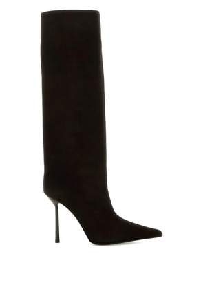 Le Silla Bella suede stiletto boots - Brown